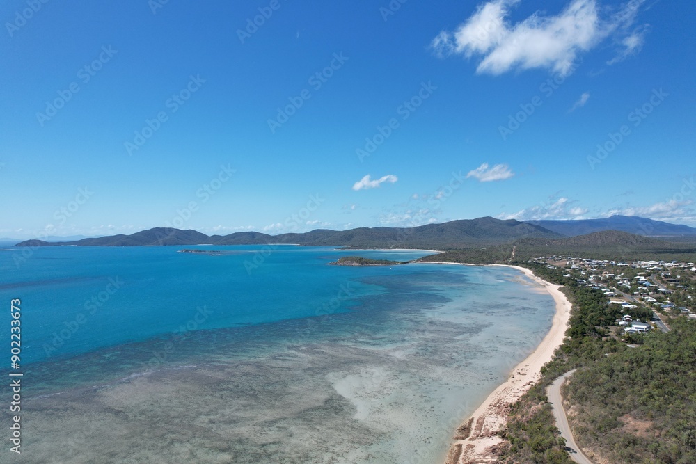 Aerial photo of Hydeaway Bay Queensland Australia Aerial photo of Hydeaway Bay Queensland Australia