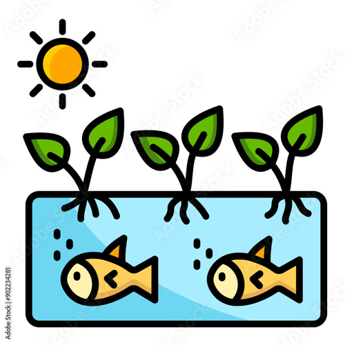 Aquaponics Icon