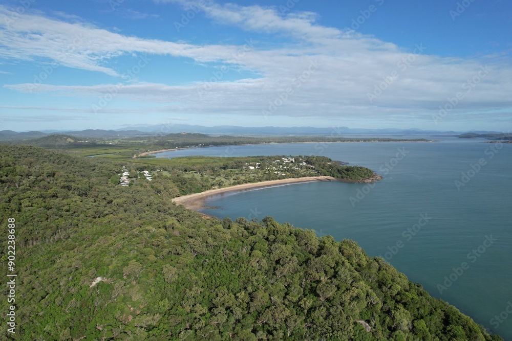 Aerial photo of Haliday Bay Queensland Australia Aerial photo of Haliday Bay Queensland Australia