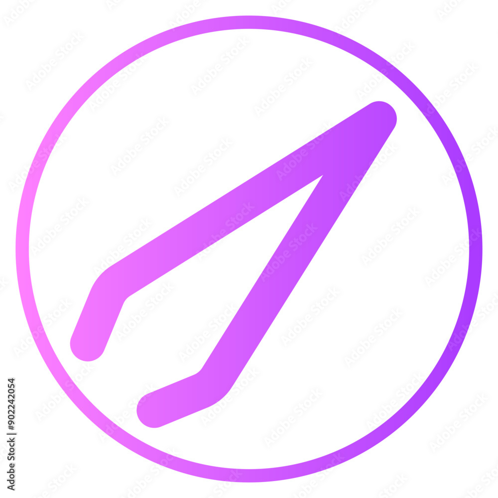 clamp gradient icon clamp gradient icon