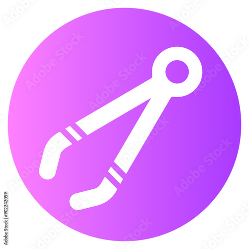 tweezers gradient icon