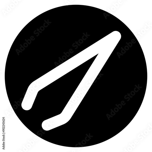 clamp glyph icon