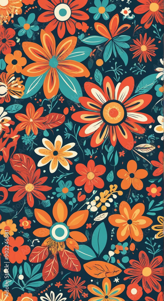 abstract floral background abstract floral background