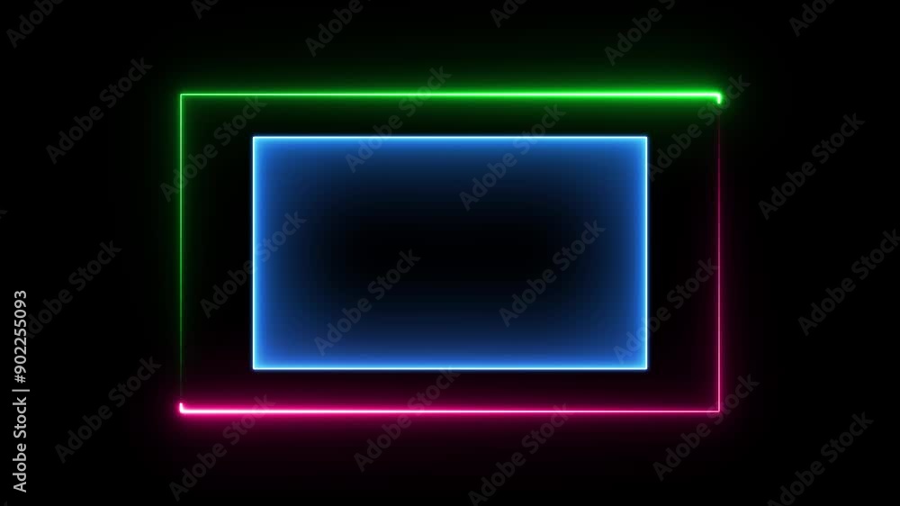 Neon shine rectangle icon animation. A rectangle icon typically features a simple, flat shape with four right angles and opposite sides of equal length, often used in UI design .
Neon shine rectangle icon animation. A rectangle icon typically features a simple, flat shape with four right angles and opposite sides of equal length, often used in UI design .
