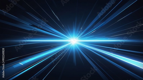 abstract background with rays light