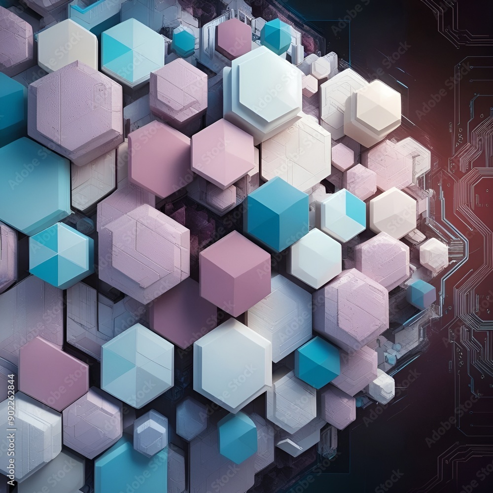 abstract background with cubes abstract background with cubes