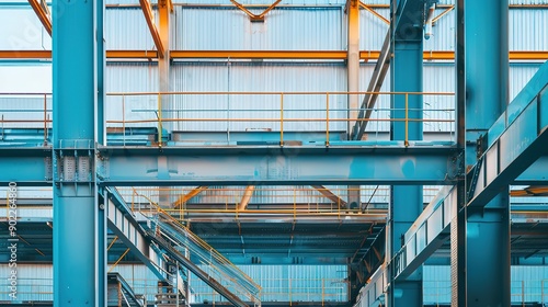 Eyecatching White metallic structure