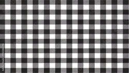 wallpaper for seamless simple plaid gingham checker pattern tileable black and white tartan textile background trendy picnic or lumberjack menswear motif ideal for flannel shirt scarf bl generative ai