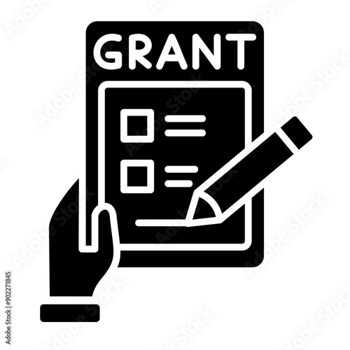 Grant Writing Icon