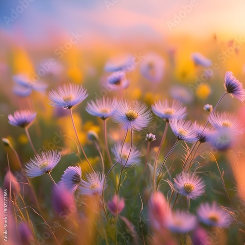 flowers in the field