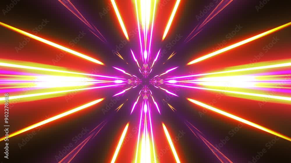 Time Warp Light Effect - Sci-Fi Abstract Background Time Warp Light Effect - Sci-Fi Abstract Background