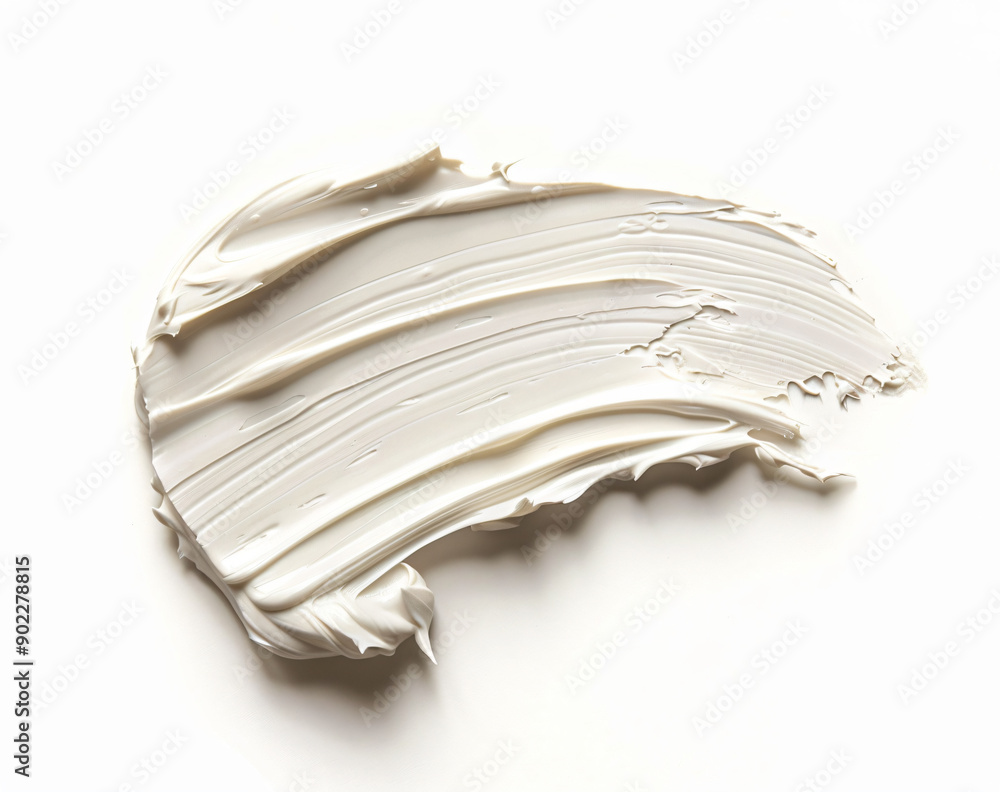 a white paint smudge on a white surface a white paint smudge on a white surface