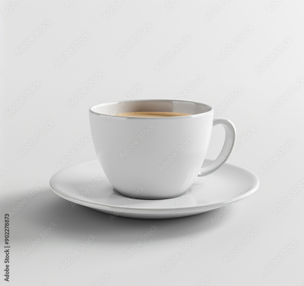 a cup of coffee on a saucer a cup of coffee on a saucer