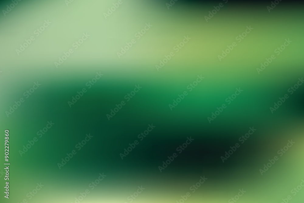 Fototapeta premium Dark Green Gradient Abstract Background