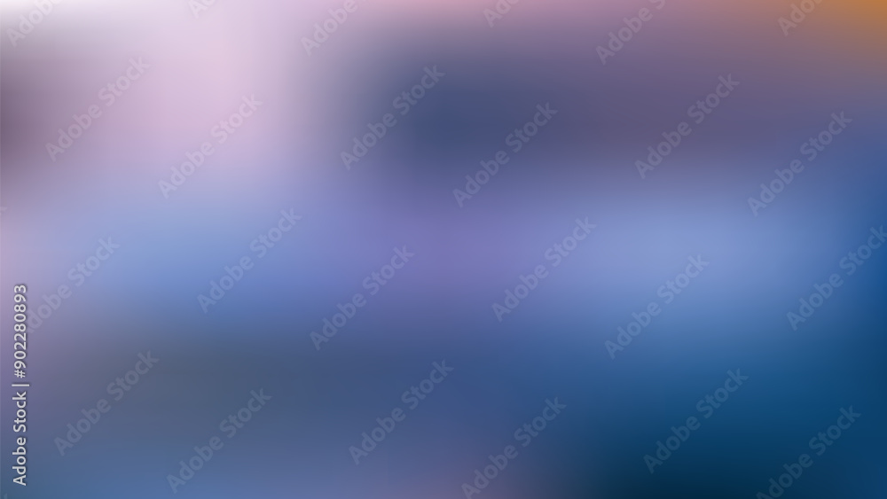 Fototapeta premium Dreamy Twilight Gradient Background Featuring Blues and Purples