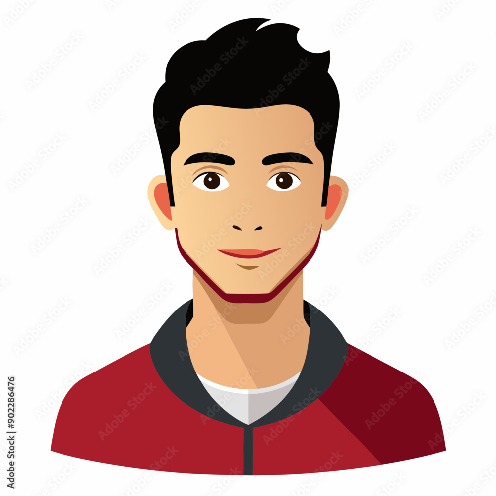 Boy character Silhouette Vector Illustration Boy character Silhouette Vector Illustration