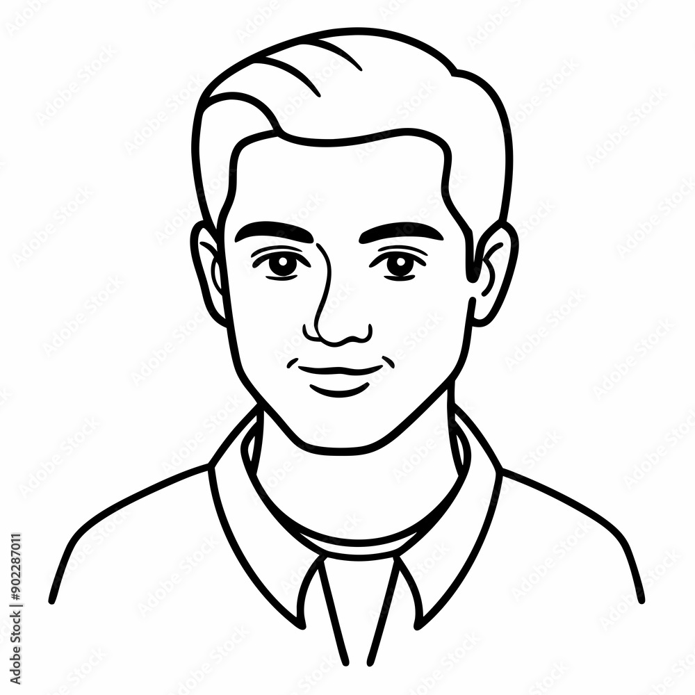Boy character Silhouette Vector Illustration Boy character Silhouette Vector Illustration