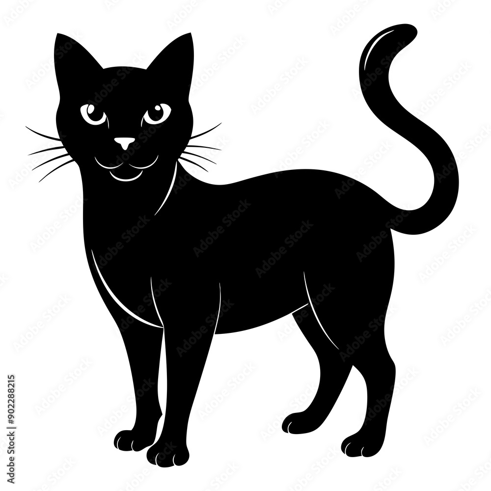 Burmilla Black silhouette Burmilla Black silhouette