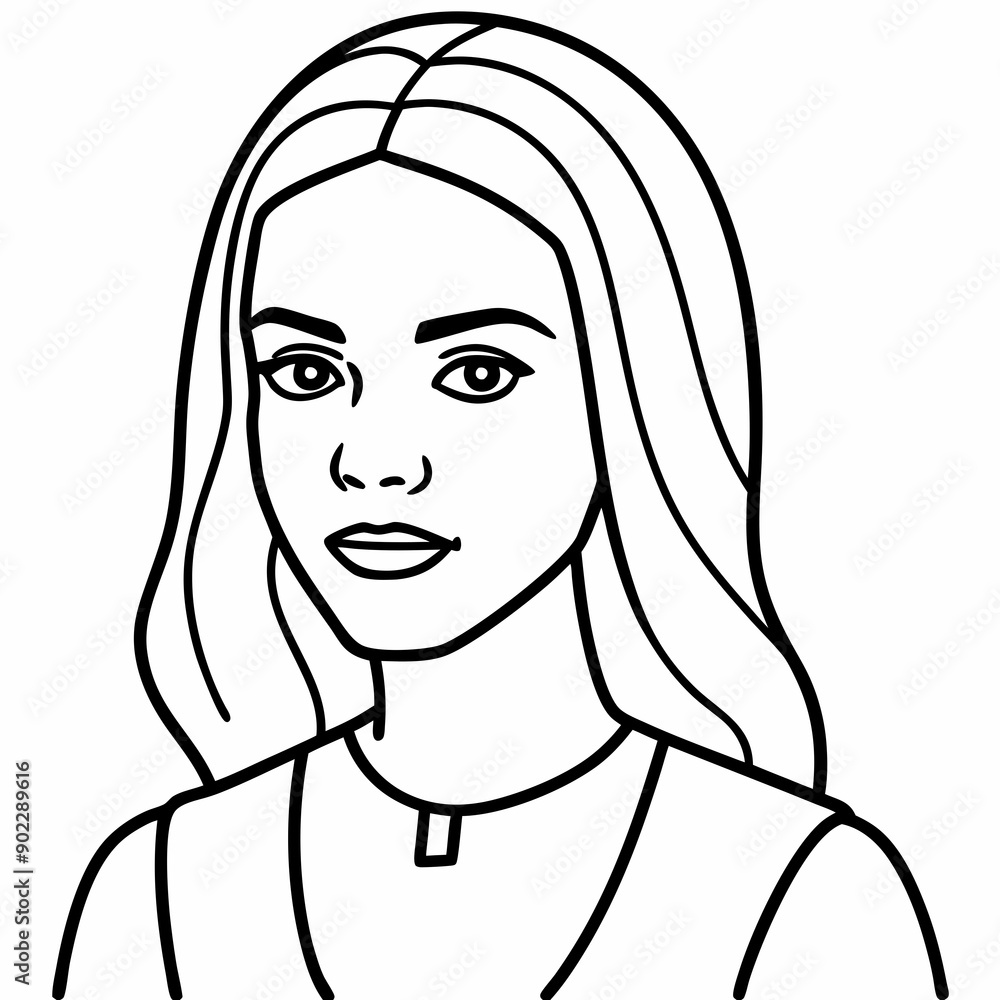 Mean girls character Silhouette Vector Illustration Mean girls character Silhouette Vector Illustration