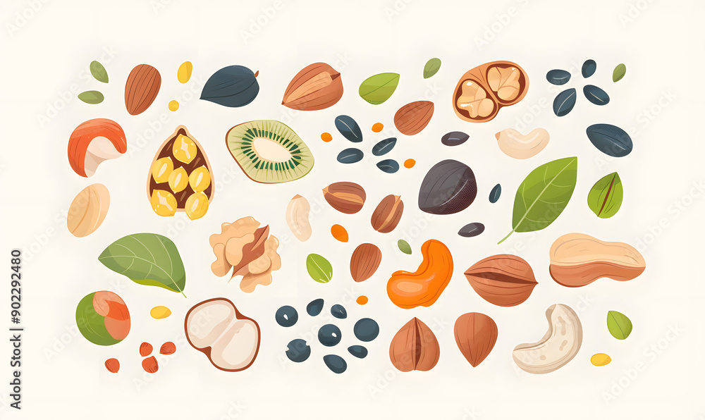 fruits and vegetable herbal concept for background or 2d illustrator cartoon. fruits and vegetable herbal concept for background or 2d illustrator cartoon.