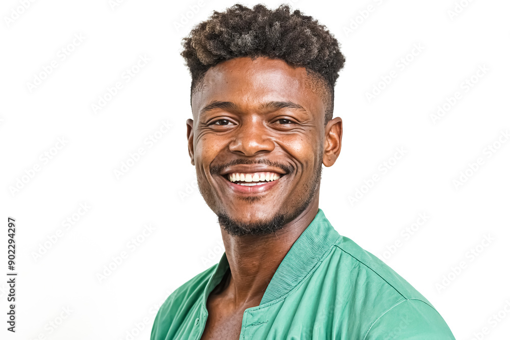 Happy young man smiling Happy young man smiling