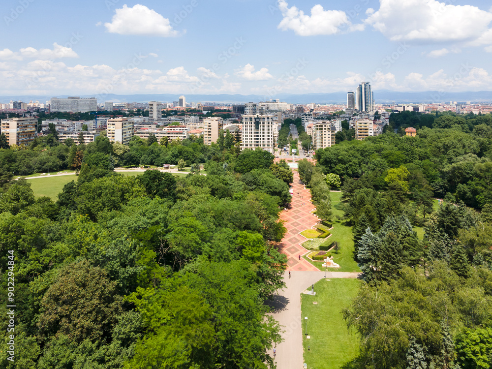 South Park in city of Sofia, Bulgaria South Park in city of Sofia, Bulgaria