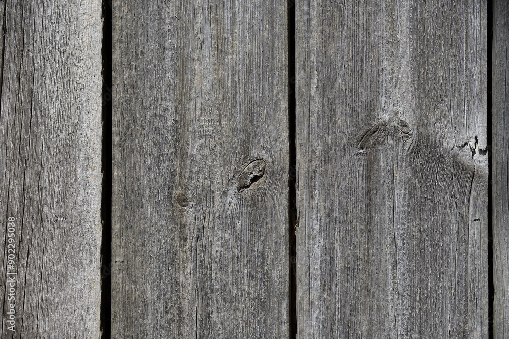 Weathered wooden surface with significant cracking and crevices Weathered wooden surface with significant cracking and crevices