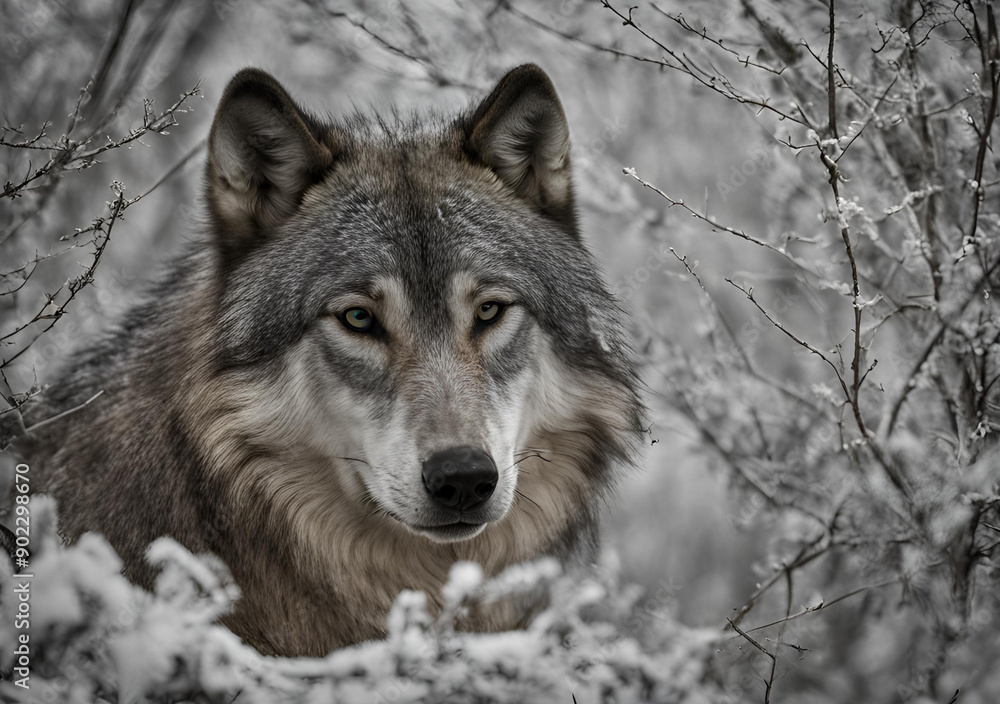 Fototapeta premium Winter Watcher