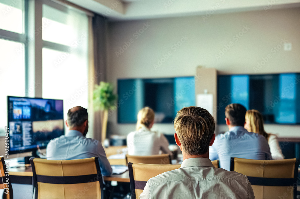 Businesspeople in a meeting room Businesspeople in a meeting room