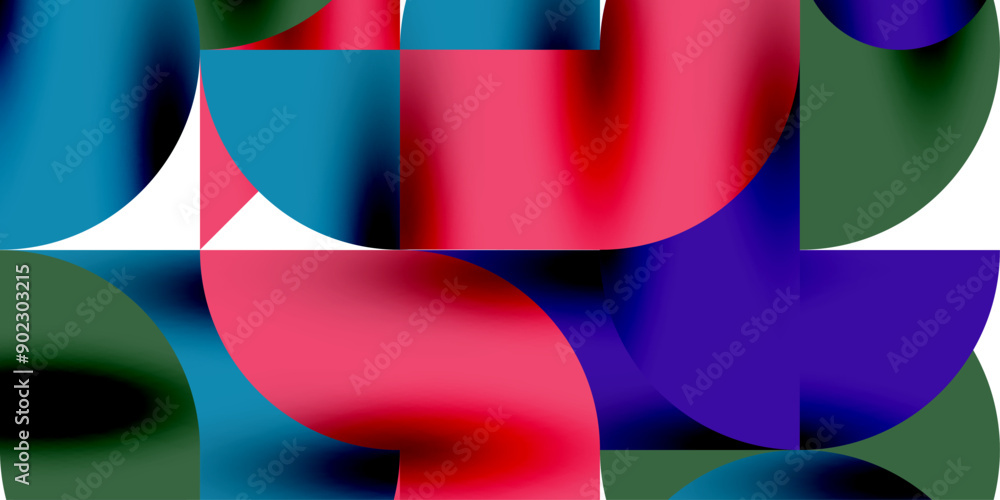 Tech minimal circular shapes geometric art. Vector modern circles Tech minimal circular shapes geometric art. Vector modern circles