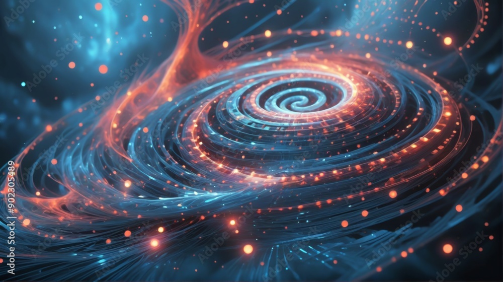 Abstract digital art piece that appears to be The speed and low Abstract digital art piece that appears to be The speed and low