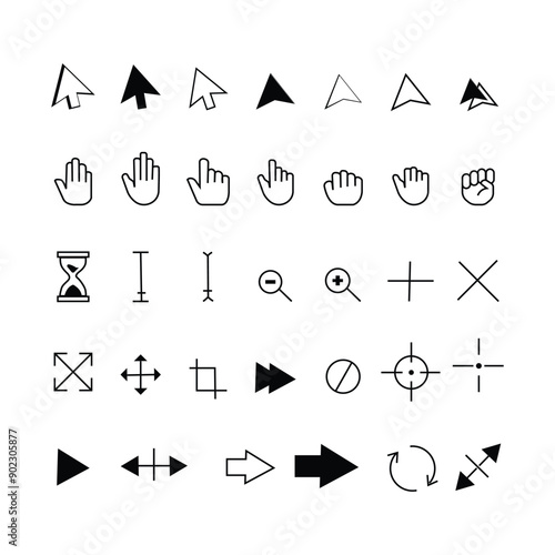 The Evolution of Mouse Pointer Icons
