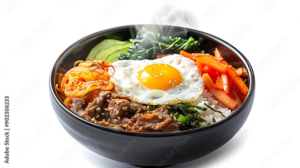Delicious Korean Bibimbap Delicious Korean Bibimbap