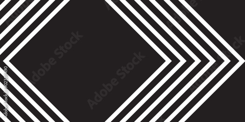 White abstract geometric background with white paper sheets soars as abstract spaces with rectangles, parallel stripes, perspective, shadows in simple strict modern material in triangle and square.