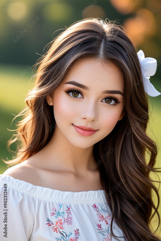 a cute anime girl with big expressive eyes and a cheerful expression, radiating warmth and charm a cute anime girl with big expressive eyes and a cheerful expression, radiating warmth and charm