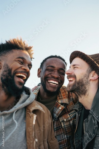 Men Standing Together