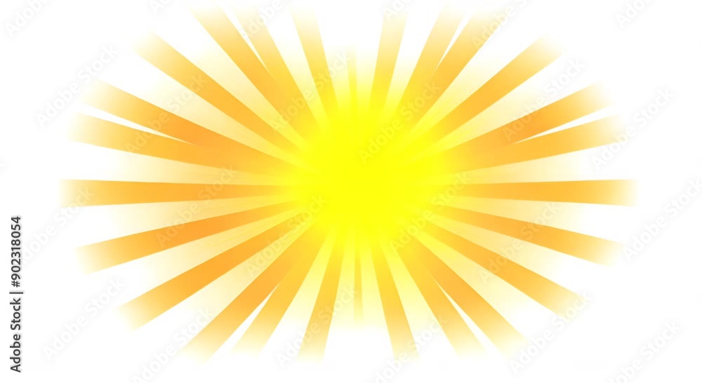 sun zoom on background	