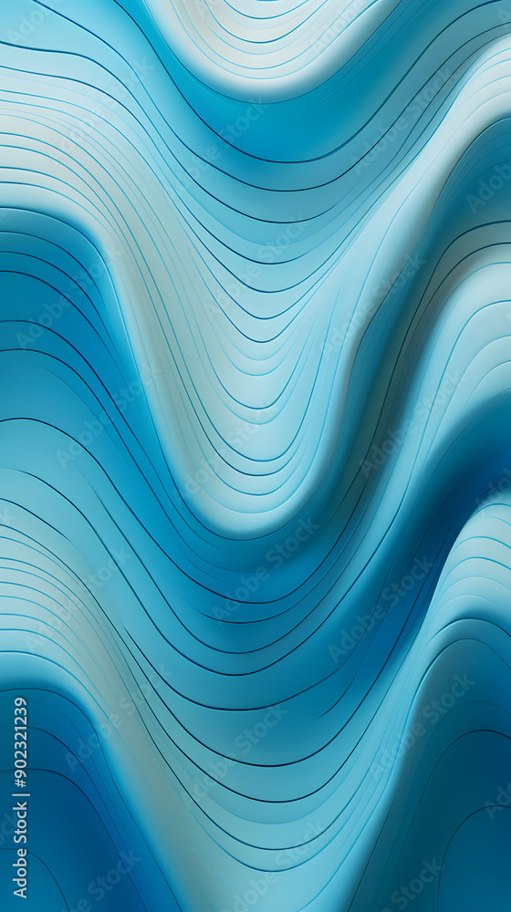 Digital technology light blue gradient terrain geometry abstract poster background Digital technology light blue gradient terrain geometry abstract poster background