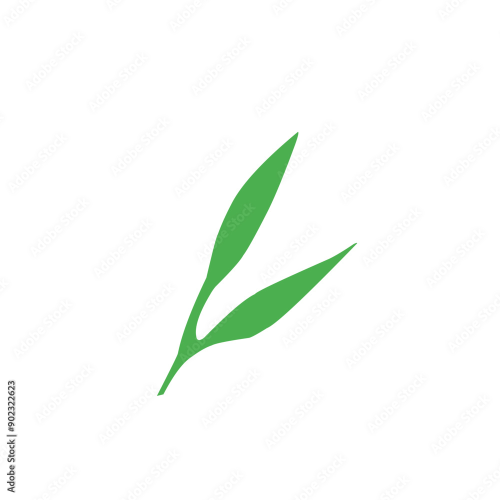 green leaf vector icon green leaf vector icon