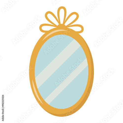 Happy Nowruz Day Clipart with Cartoon Design Concept. Iranian New Year. Vector Illustration