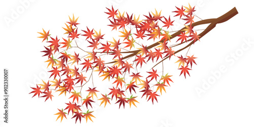 紅葉　もみじ　秋　アイコン