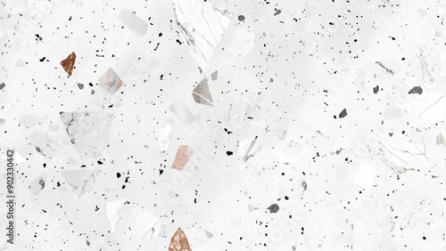 Terrazzo marble floor seamless texture, White marble texture background, abstract marble texture (natural patterns) for design.