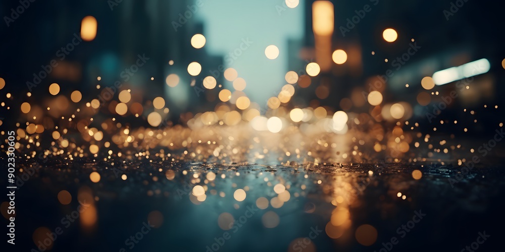 Low view of a road during sun rise with bokeh effect, for backgrounds, websites and designs ready for text. Low view of a road during sun rise with bokeh effect, for backgrounds, websites and designs ready for text.