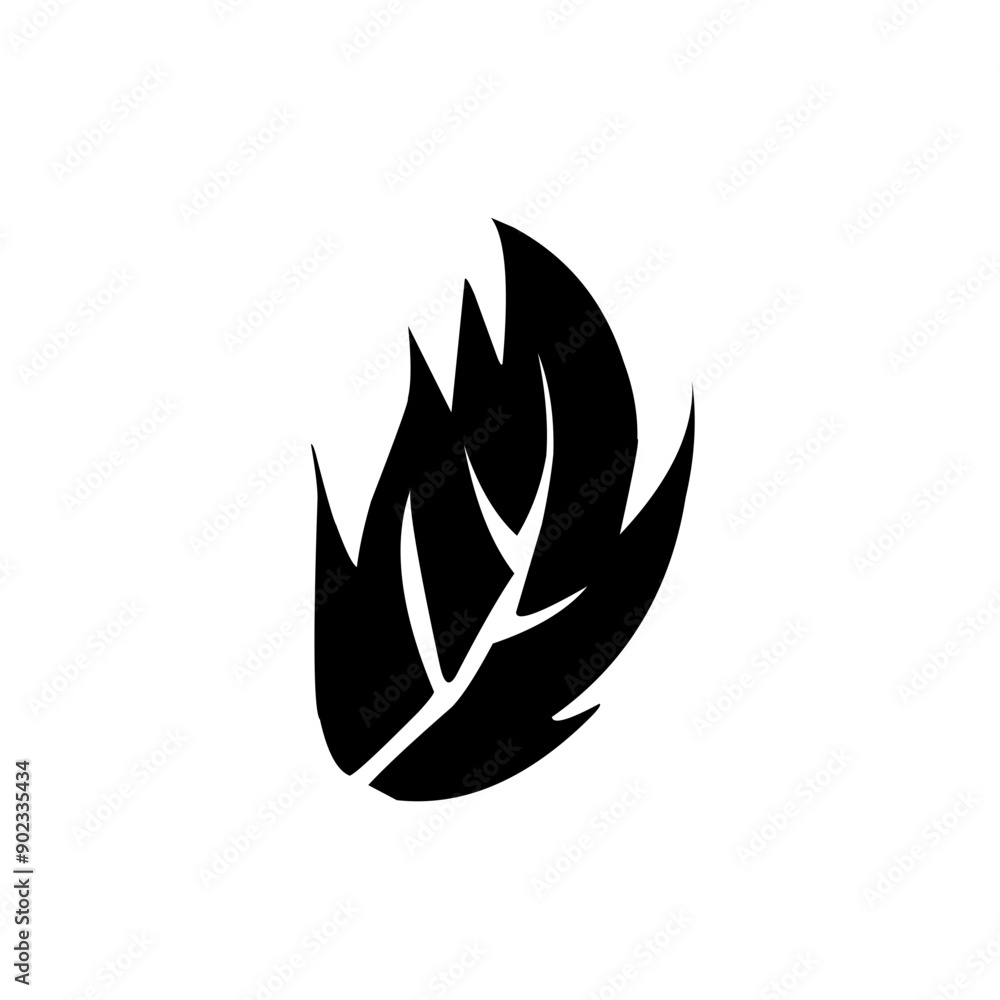 leaf silhouette icon leaf silhouette icon
