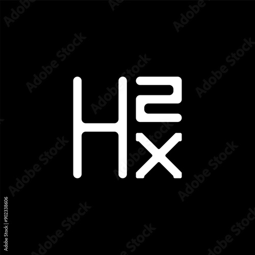 HZX letter logo vector design, HZX simple and modern logo. HZX luxurious alphabet design