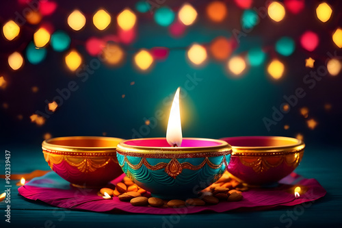 Festival of Lights: Wishing You a Joyous Diwali photo