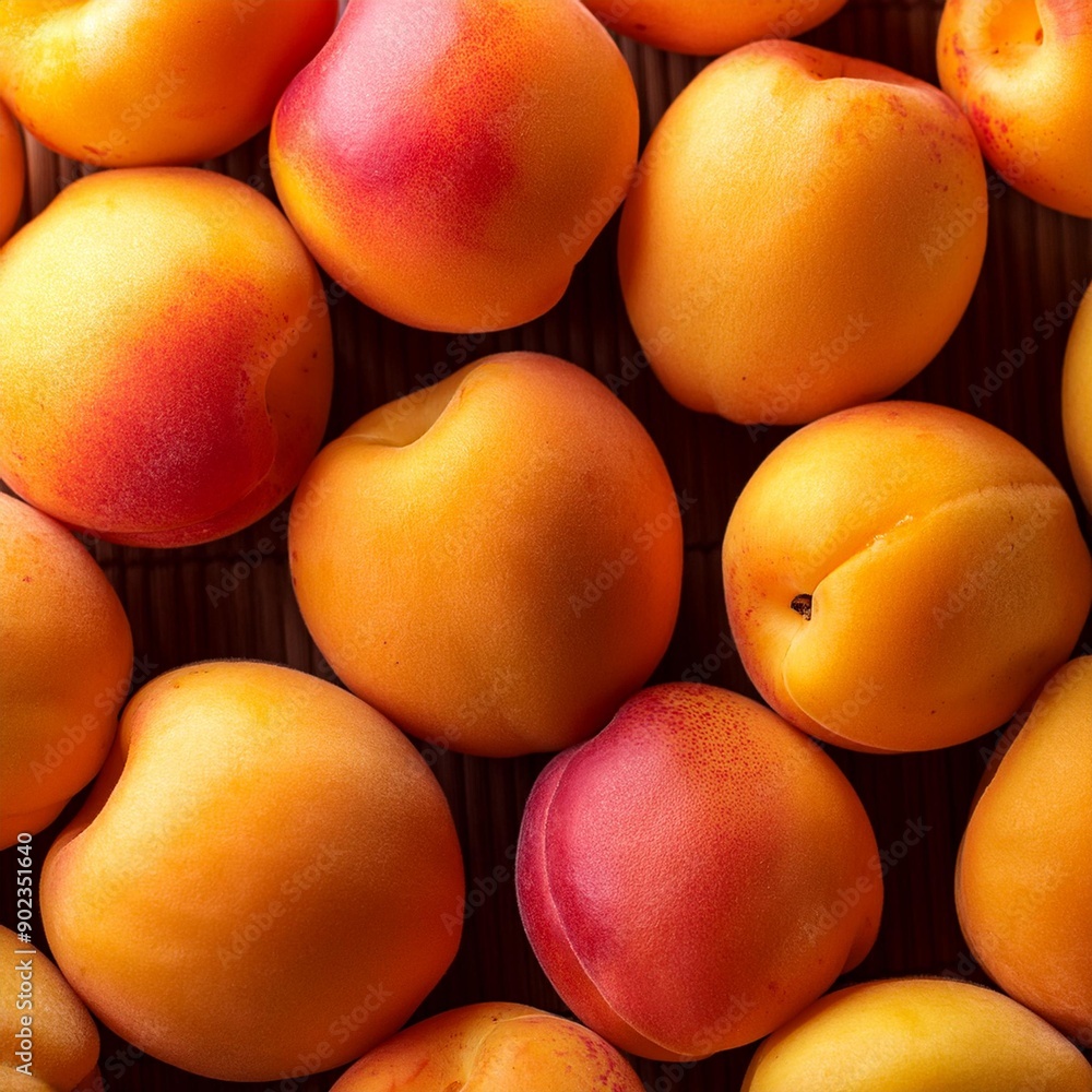 apricots background, AI generated apricots background, AI generated