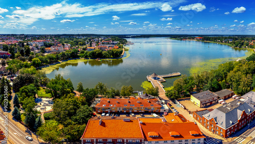 Fototapeta Naklejka Na Ścianę i Meble -  Ostróda - miasto na Mazurach.