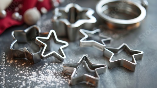 Cookie Cutter: Essential Baking Tool for Creating Uniform and Decorative Cookie Shapes. Ideal for Customizing Holiday and Special Occasion Treats.