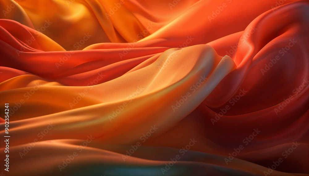Obraz premium abstract background with a piece of cloth flying in the wind 